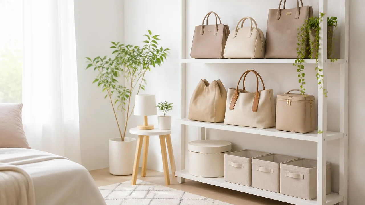 一人暮らしのバッグ置き場所は？狭い部屋ですっきり収納するコツ