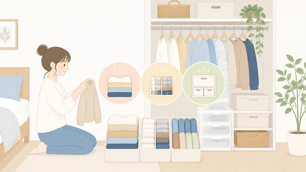 一人暮らしの服収納アイデア｜狭い部屋をすっきり整えるコツ