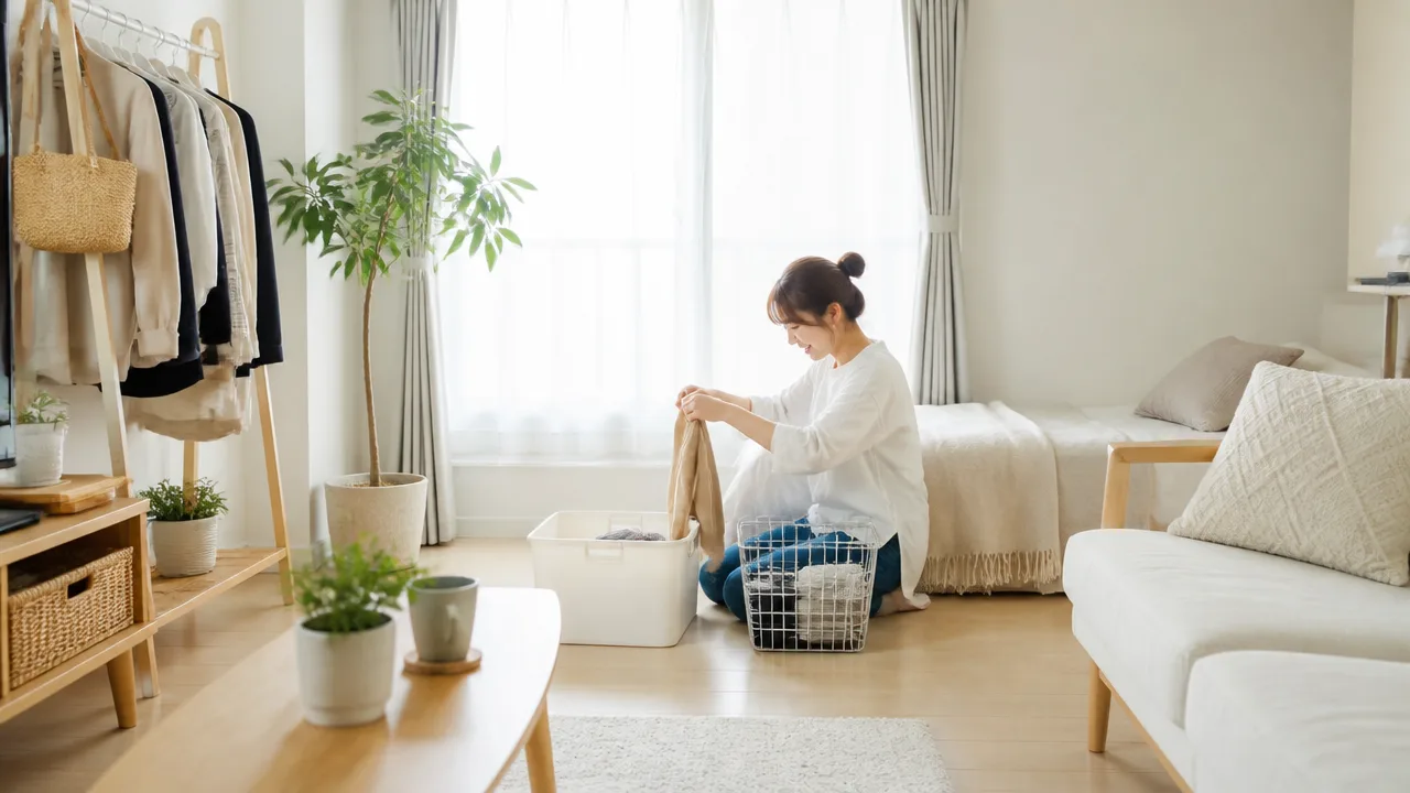 一人暮らしで片付けられない人へ|無理なく続く部屋の整え方5選