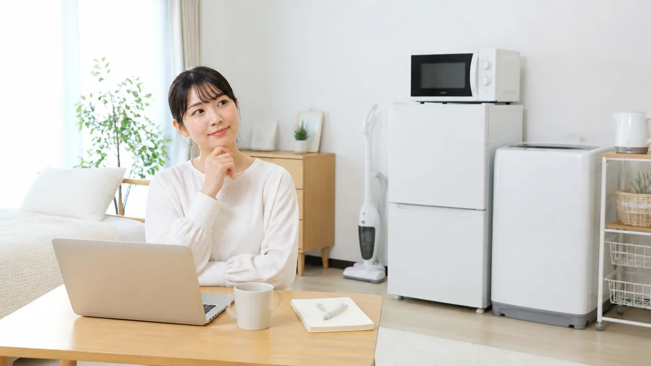 一人暮らしの家電セットはどこがいい?選び方とおすすめ購入先を比較