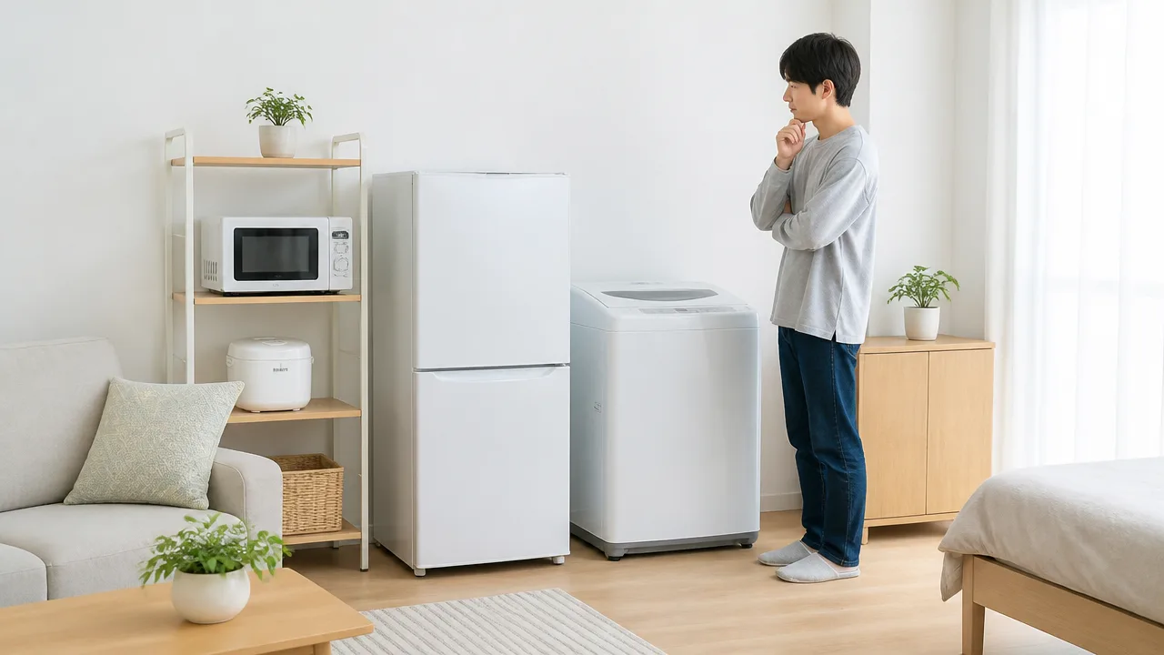 一人暮らしの家電セットはどこがいい?選び方とおすすめ購入先を比較
